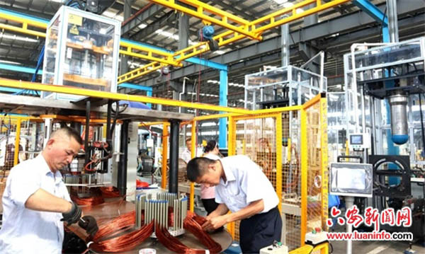 江淮電機建設“數字化車間” 實現工效雙提升。