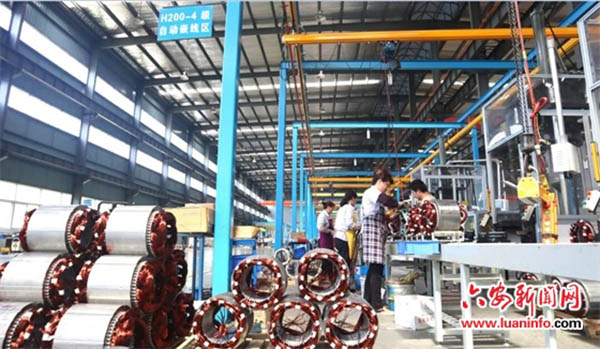 江淮電機建設“數字化車間” 實現工效雙提升。